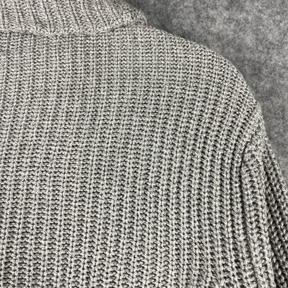 Bonobos Shawl Collar Cardigan Sweater Mens Large Gray Slim Fit Ribbed Grandpa - Picture 14 of 15